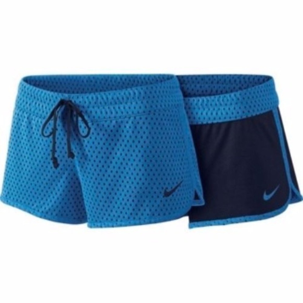 Nike Dri Fit Reversible Mesh Training Shorts - Vintage Look